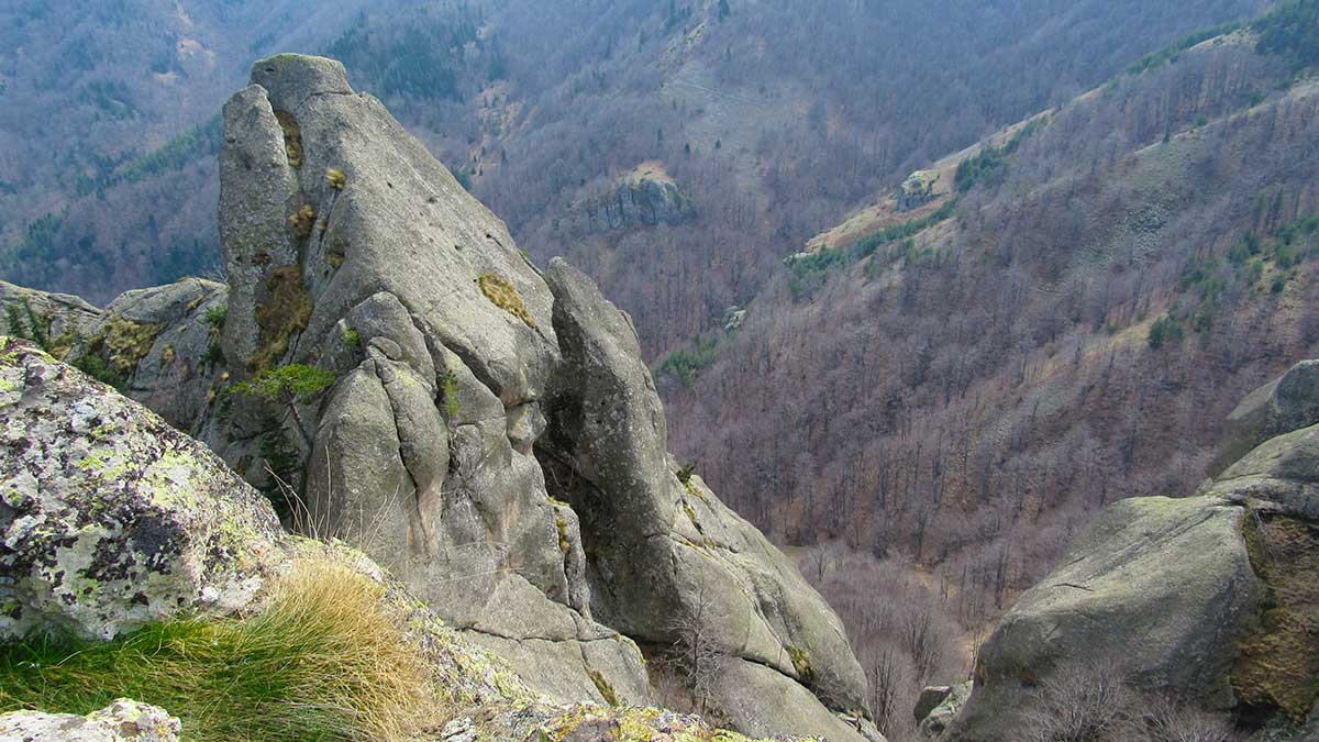 The view from Karadjov Stone 2