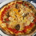 Real Italian pizza in Trieste, Italy