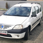 Dacia Logan, front, rent a car Bulgaria