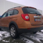 Rent a car Bulgaria, Chevrolet Captiva, from the back