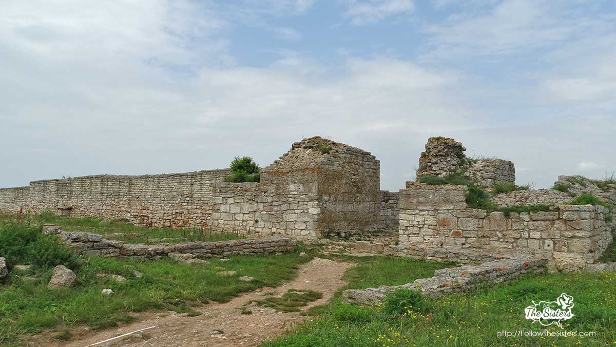 Remains of ancient fortress on Cape Kaliakra