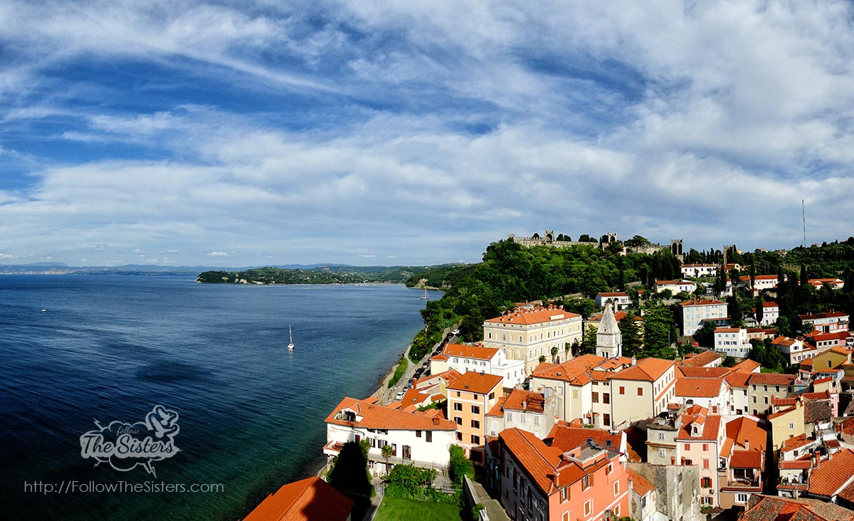 The view from Piran Bell Tower