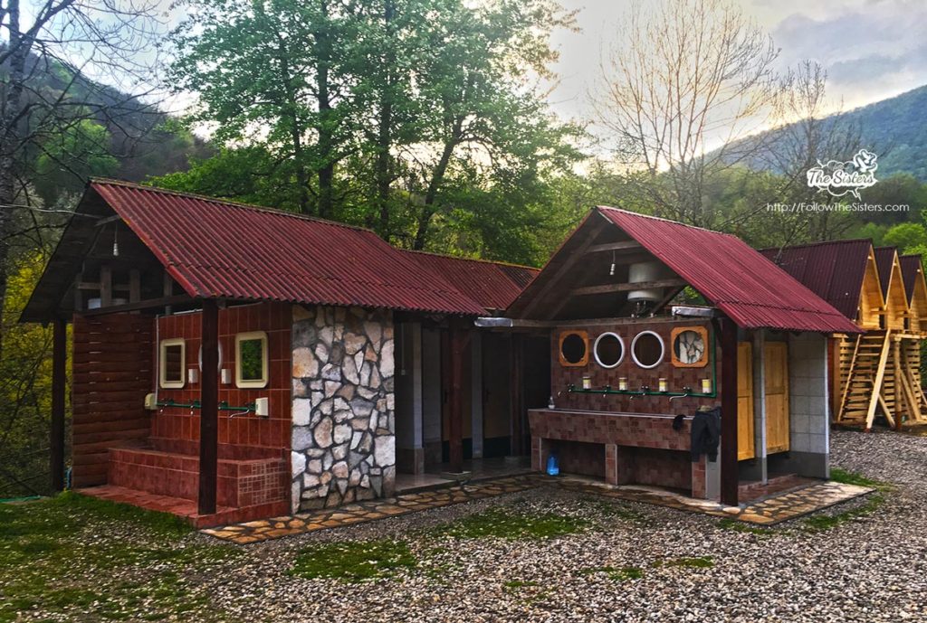 Bathrooms at Rafting Center Drina-Tara
