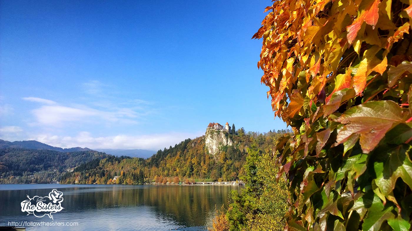 Autumn on lake Bled